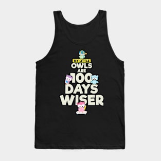 100 Days Wiser Owls Tank Top